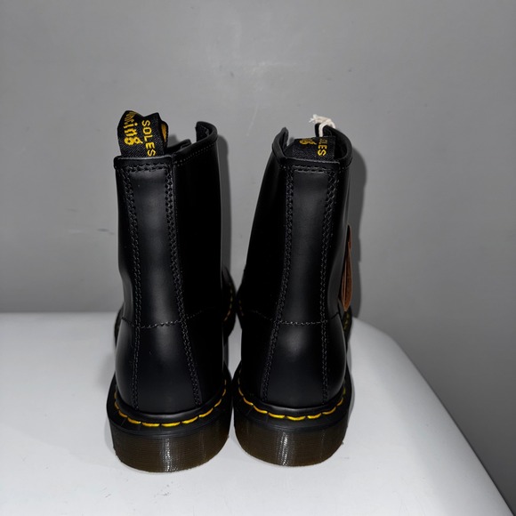 Dr. Martens 1460 Boot Unisex Men 9 Women 10 Black Smooth N€W Leather $180 main image 9